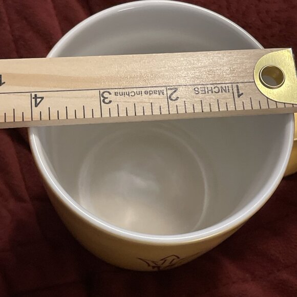 NWT 5/17 Arizona State Sun Devils Coffee Mug 2 Side Logo Iridescent Gold‎ Cup ￼ - Picture 5 of 10